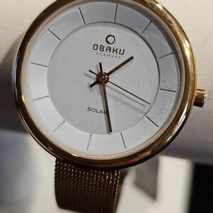 Strand Solar ladies watch. New in box!